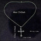 Cruz de la Eternidad – Cadena de Acero Inoxidable