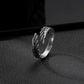 Ala de Ángel – Anillo de Acero Inoxidable Ajustable